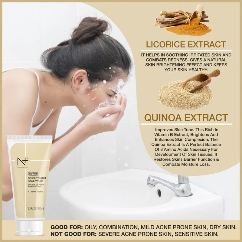 N PLUS Brightening Face Wash