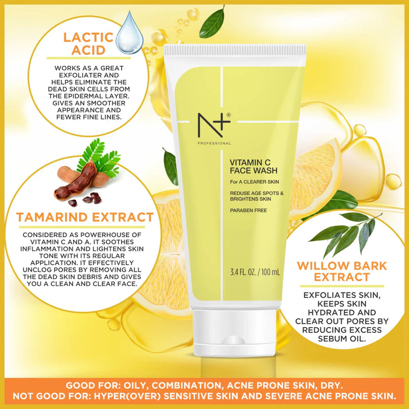 N PLUS Vitamin C Face Wash