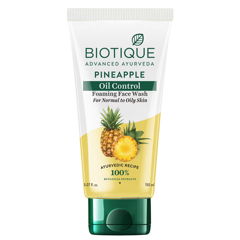 Biotique Pineapple Oil Control Foaming Face Wash