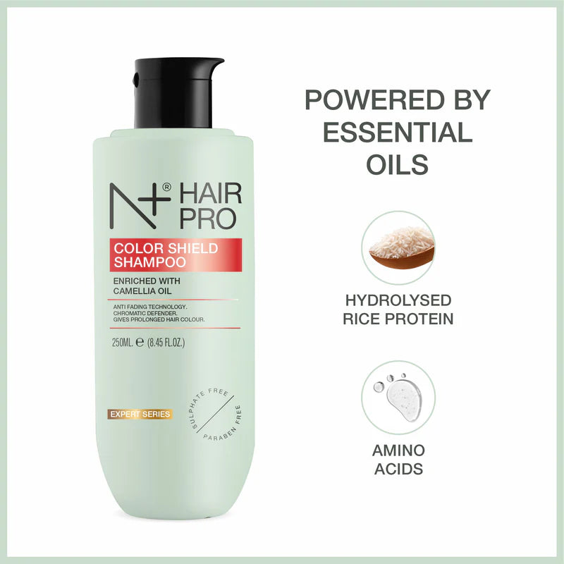 N PLUS Hair Pro Color Shield Shampoo – Enriched with Camellia Oil