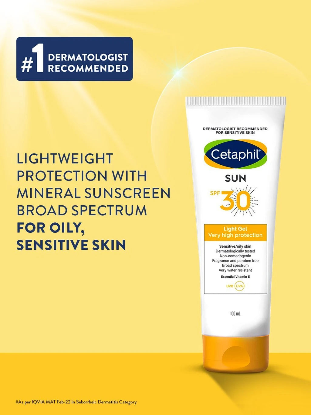 Cetaphil SPF 30 Light Gel Sunscreen