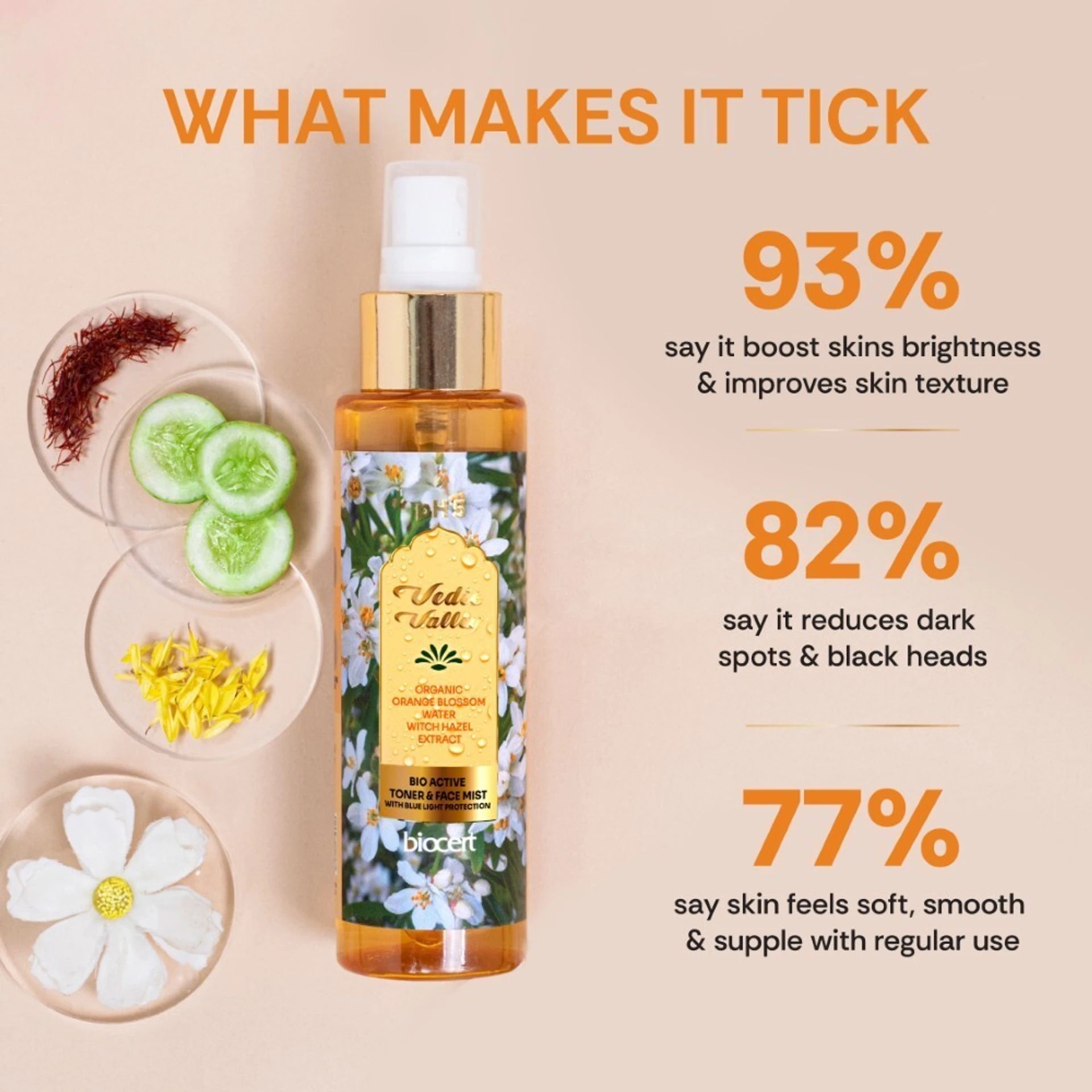 Vedic Valley Face Mist & Toner Orange Blossom