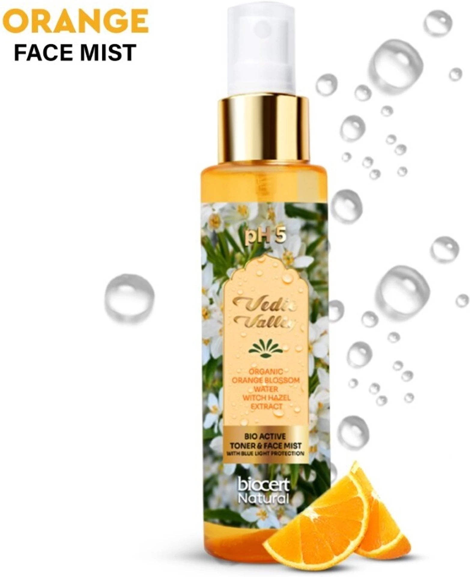 Vedic Valley Face Mist & Toner Orange Blossom