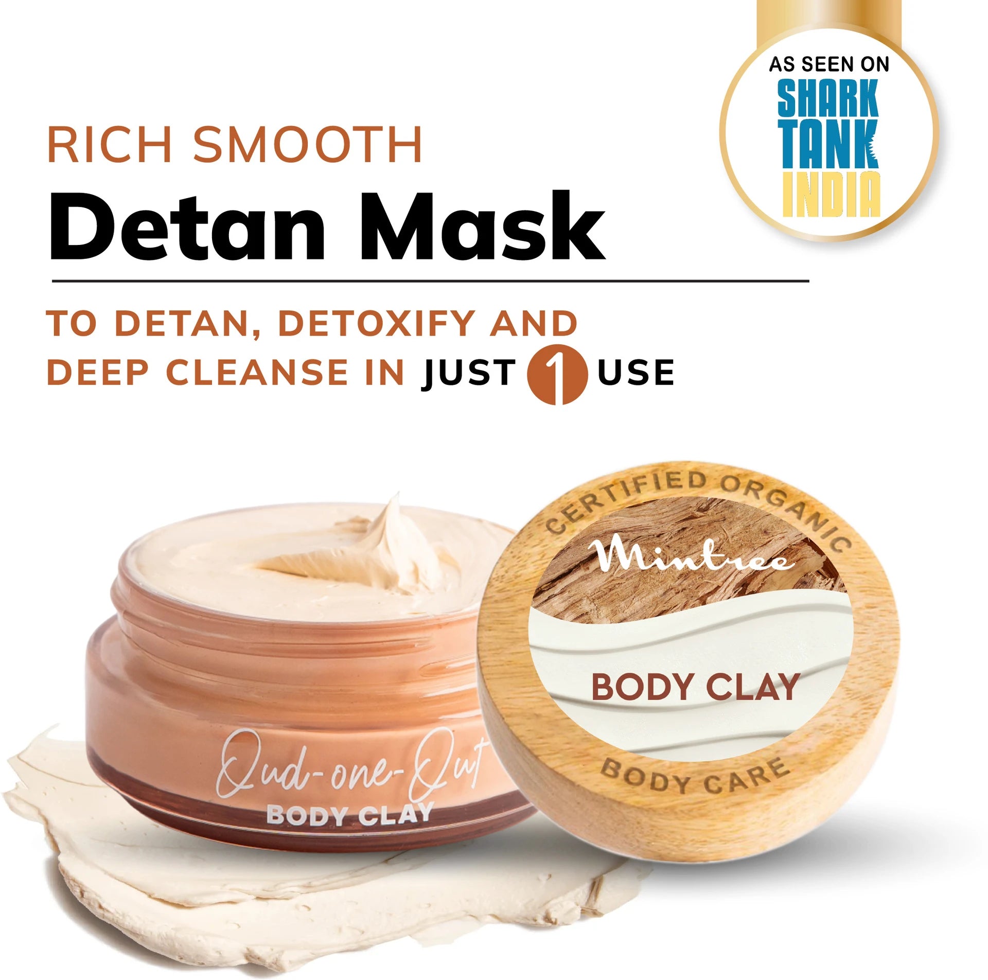Mintree Body Mask Oud-one-Out Body Clay