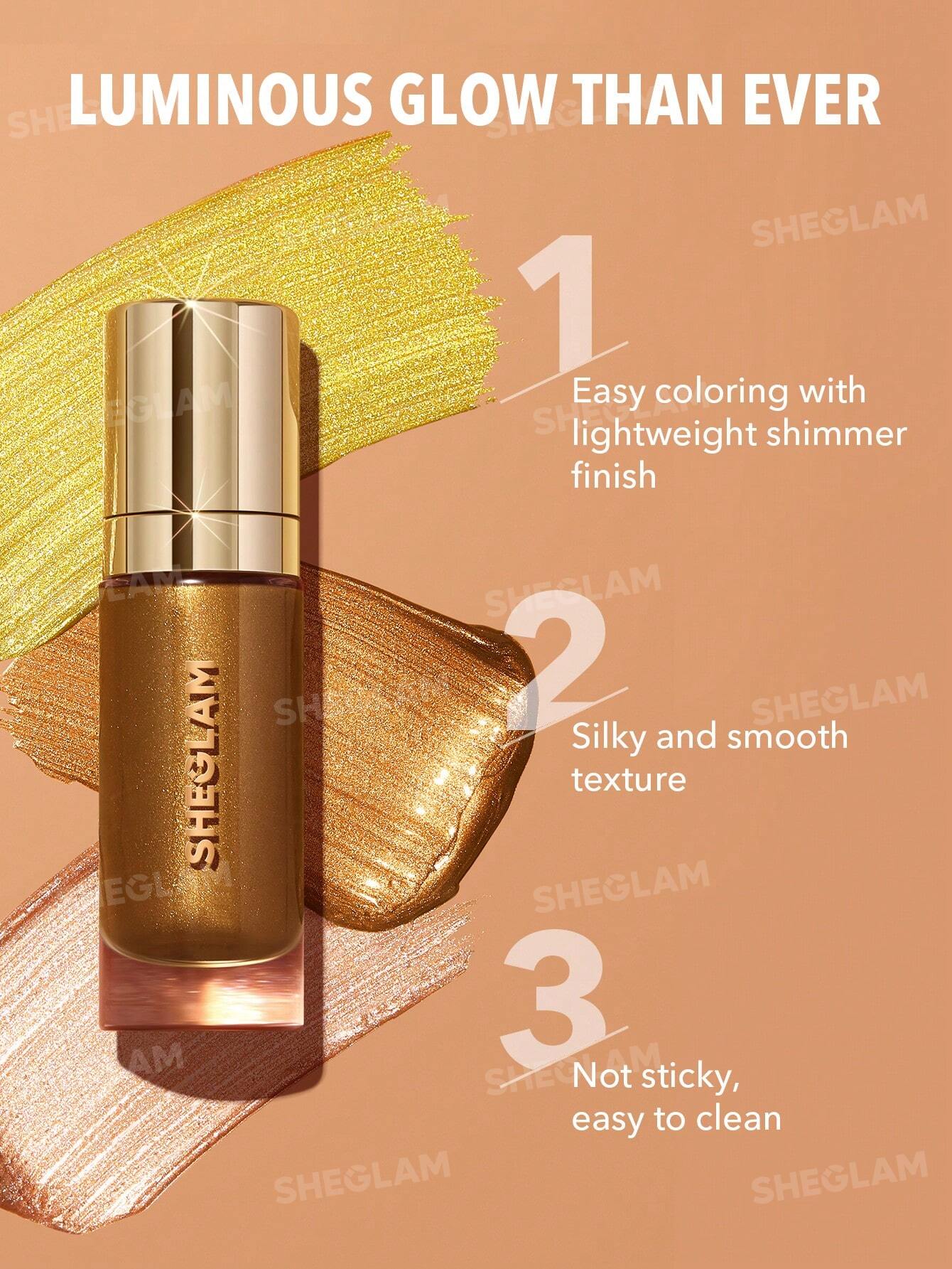 SHE GLAM Sunkissed Body Highlighter