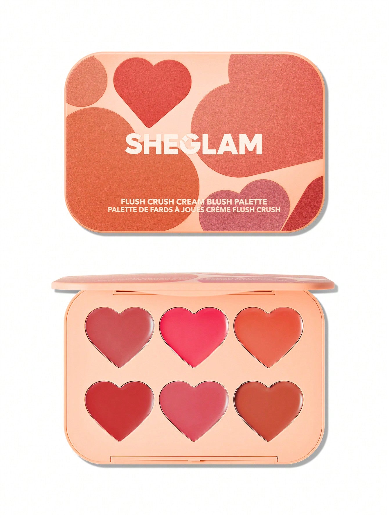 SHEGLAM Flush Crush Cream Blush Palette-Cottage Core Garden