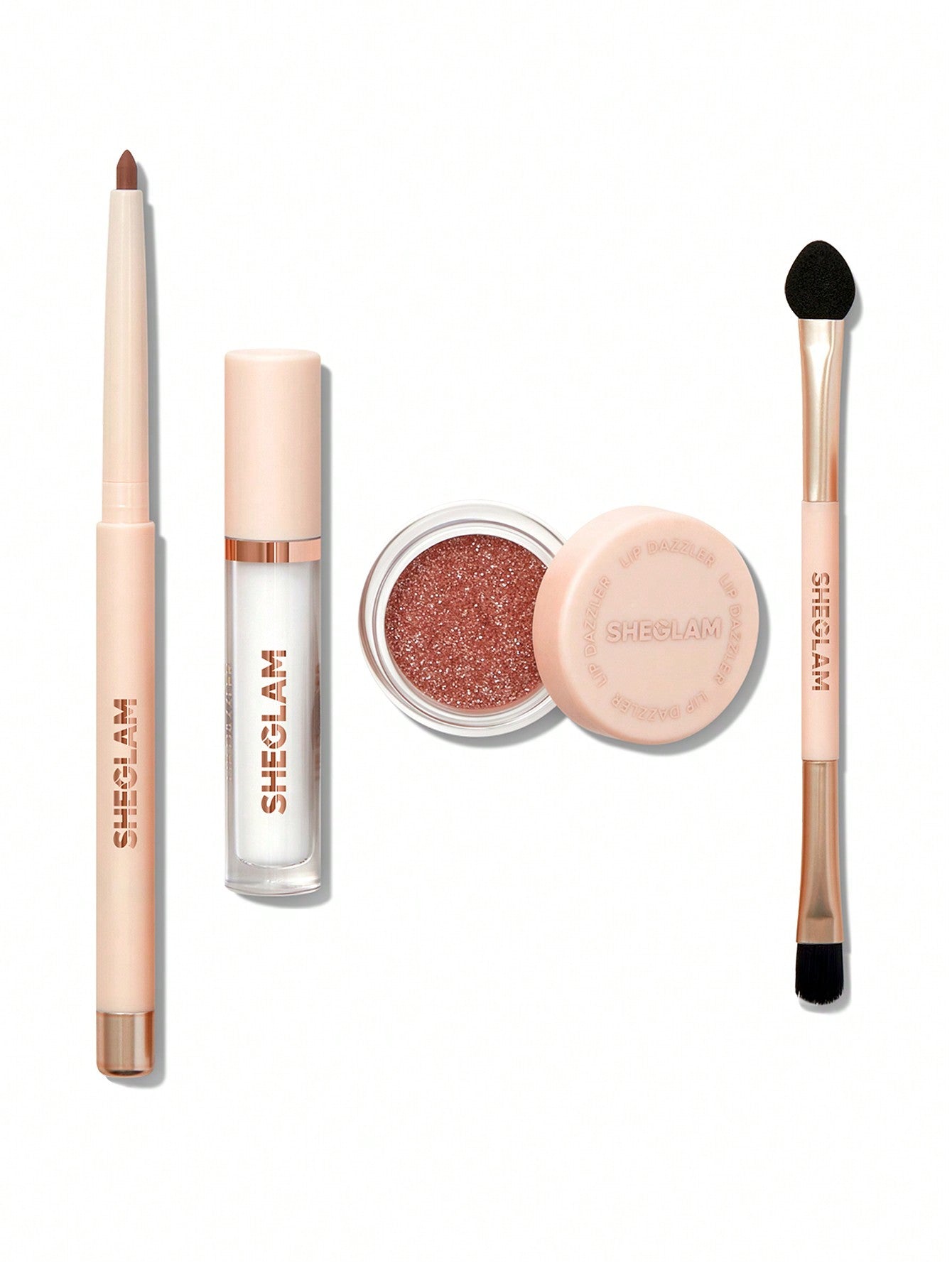 SHE GLAM Lip Dazzler Glitter Kit-Center Stage