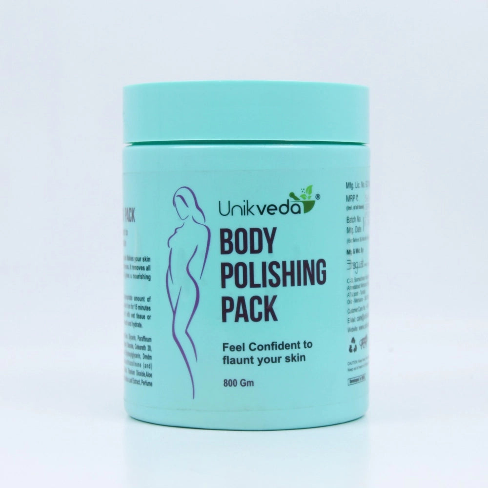 UNIKVEDA Body Polishing CREAM + SCRUB + PACK + OIL