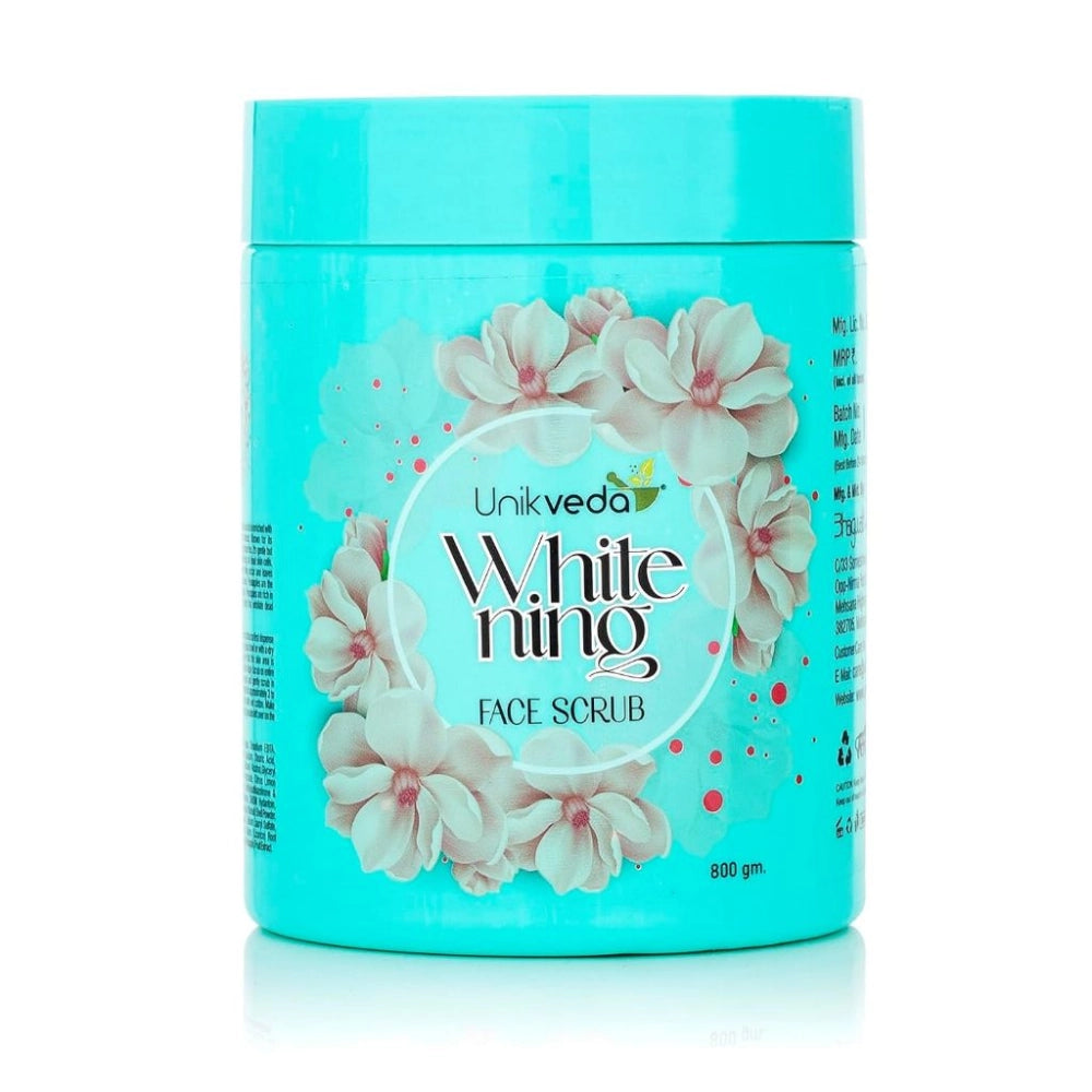 UNIKVEDA Whitening Face Scrub + Gel + Face Pack + Massage Cream