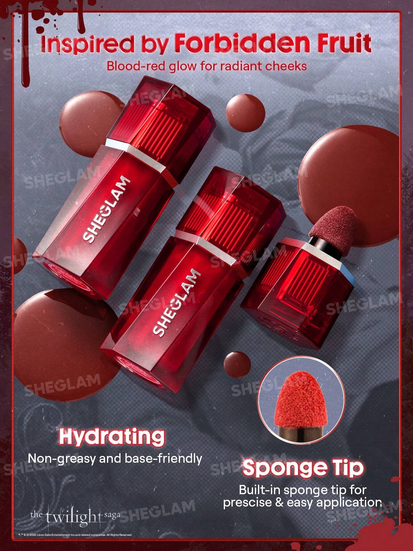 SHEGLAM The Twilight Saga X SHEGLAM Forbidden Love Liquid Blush