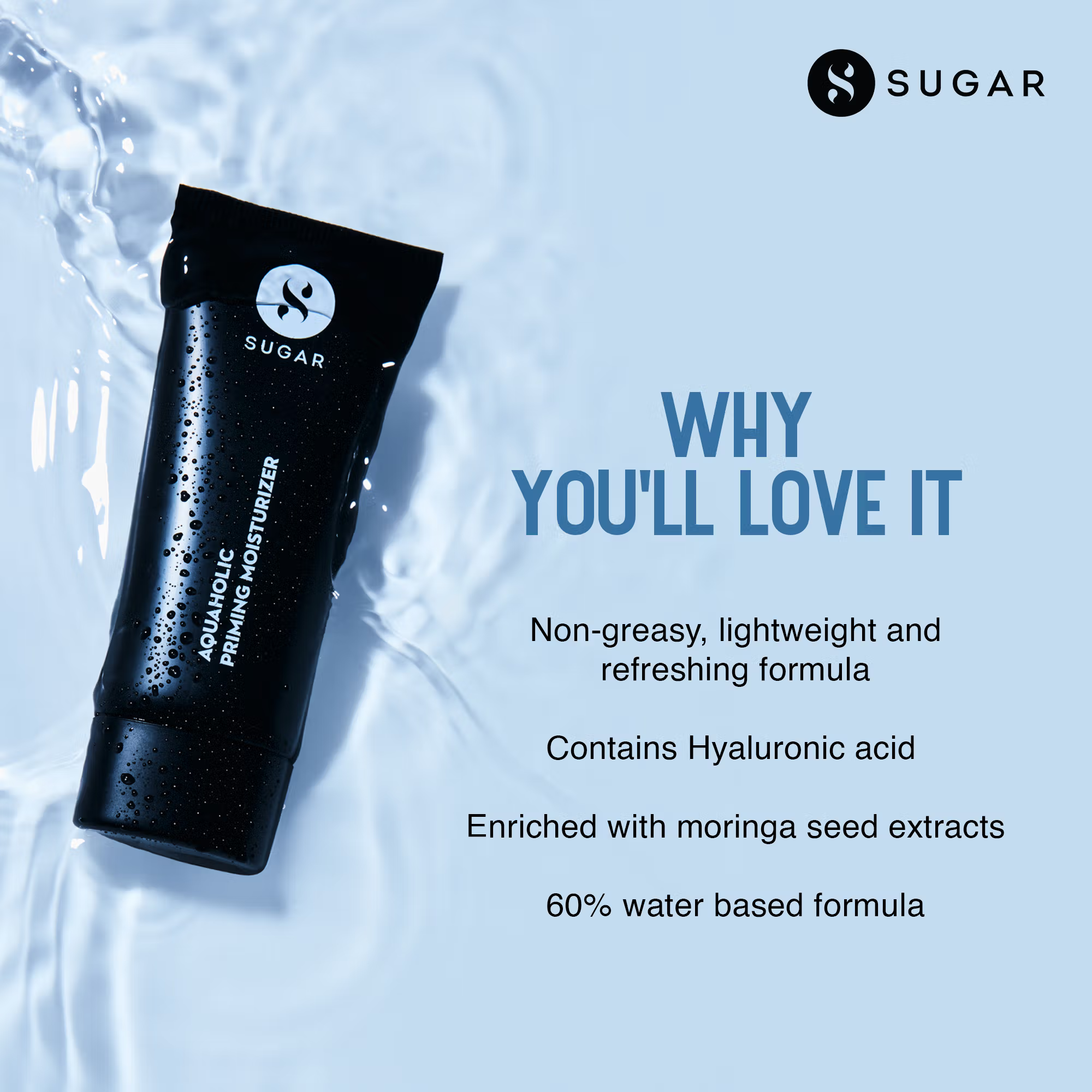 SUGAR Aquaholic Priming Moisturizer