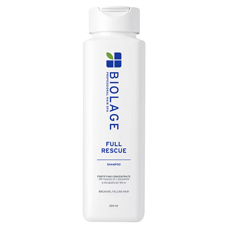 Biolage Full Rescue Anti-Hairfall Shampoo with Rosemary & Niacinamide - 74% Less Hairfall