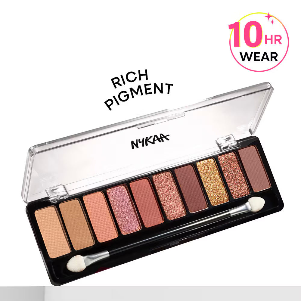 Nykaa Eyes On Me! 10-in-1 Eyeshadow Palette