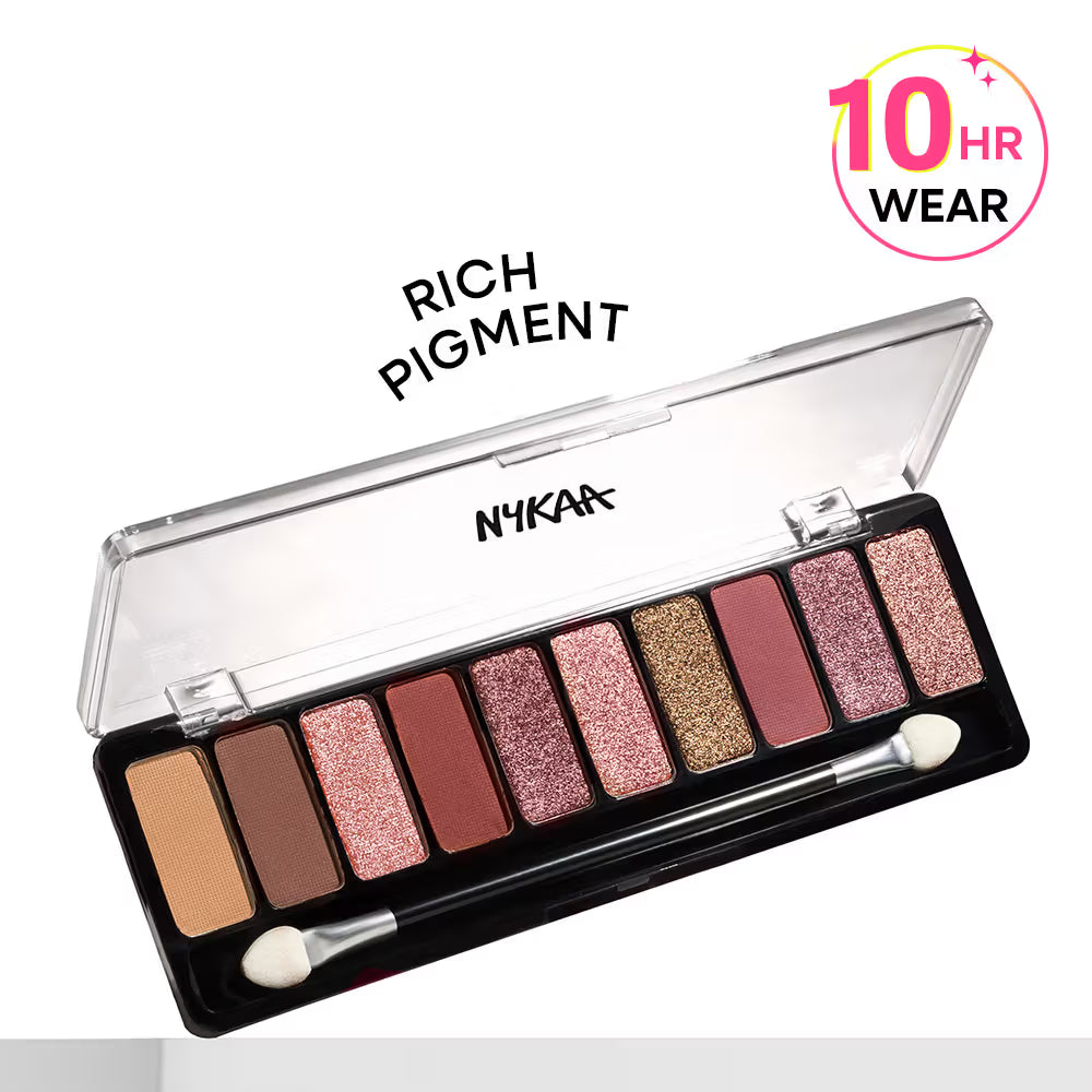 Nykaa Eyes On Me! 10-in-1 Eyeshadow Palette