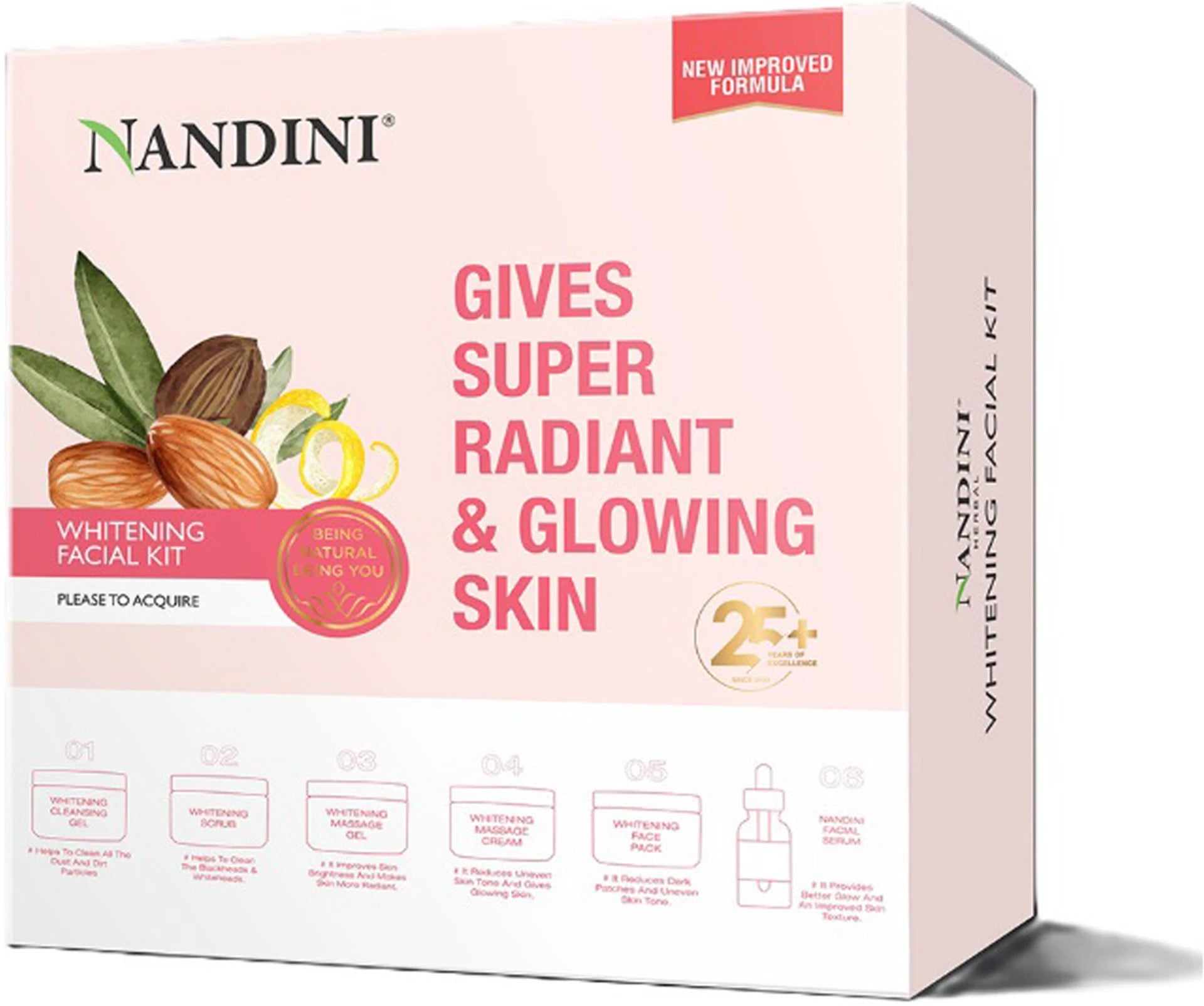 Nandini Organic Whitening Facial Kit