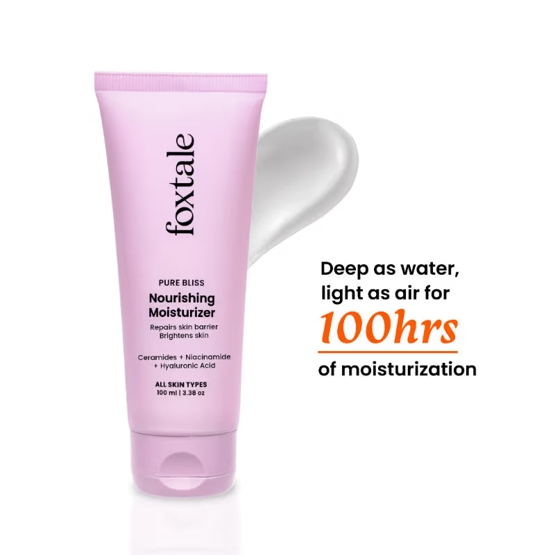 Foxtale Nourishing Ceramide Moisturizer For Barrier Repair, Hydration