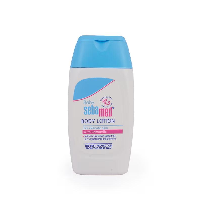 Sebamed Baby Body Lotion, pH 5.5, Long Lasting Moisturiser, Quickly Absorbed