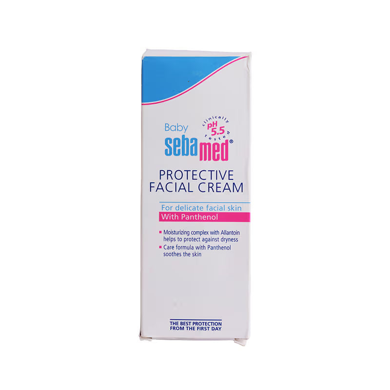 Sebamed Baby Protective Facial Cream, pH 5.5, Baby Face Cream, Ideal For Salivary Rashes