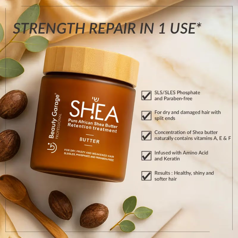 Beauty Garage Pure African Shea Butter Retention Treatment