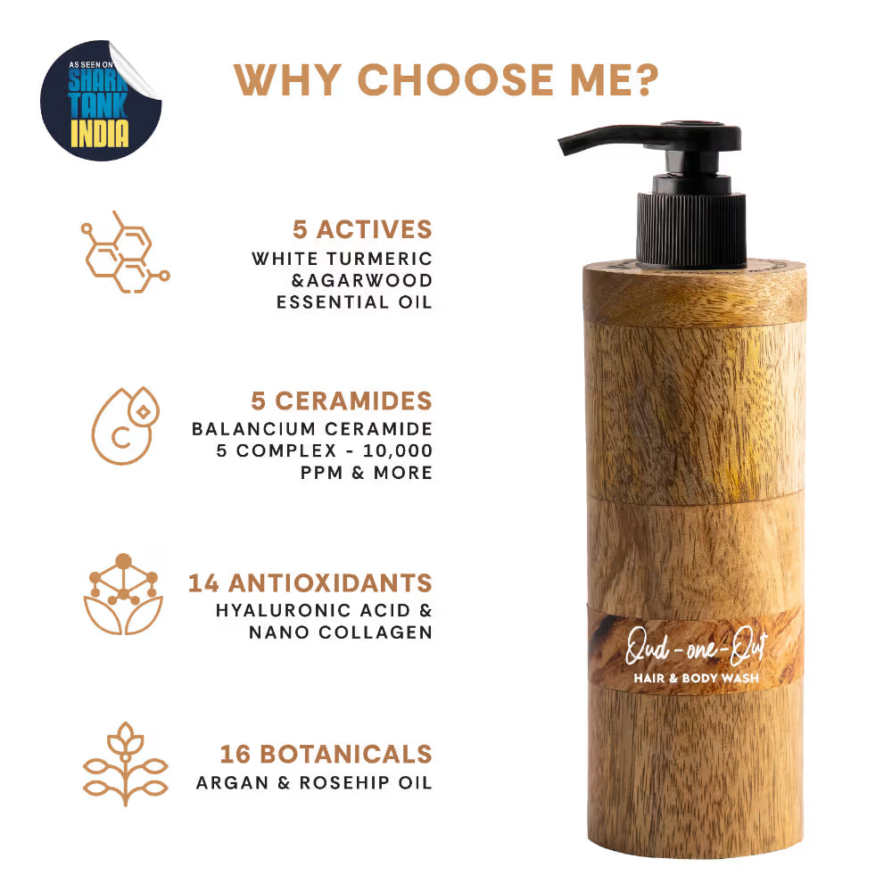 Mintree Organic Oud Body Wash