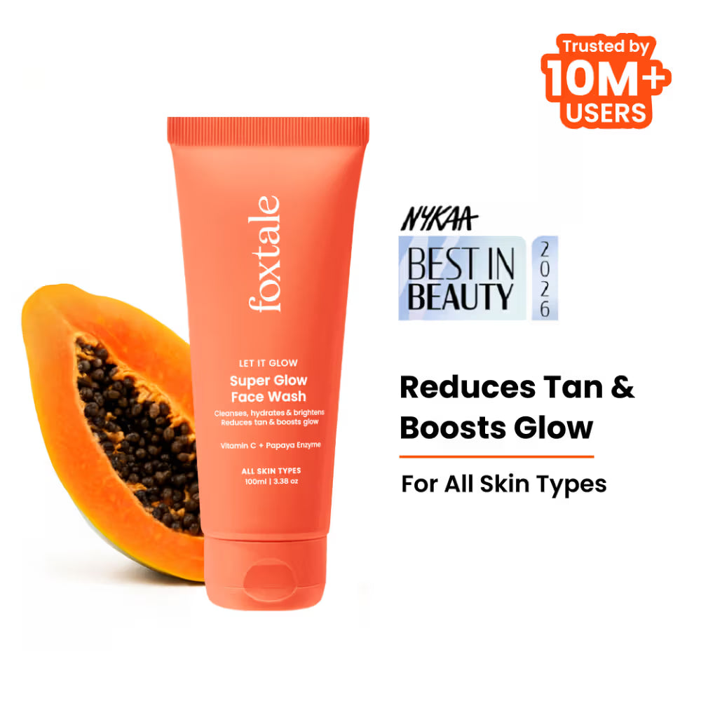 Foxtale Super Glow Face Wash With Papaya Enzyme & Vitamin C