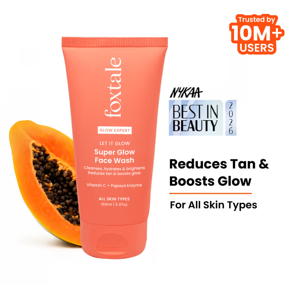 Foxtale Super Glow Face Wash With Papaya Enzyme & Vitamin C