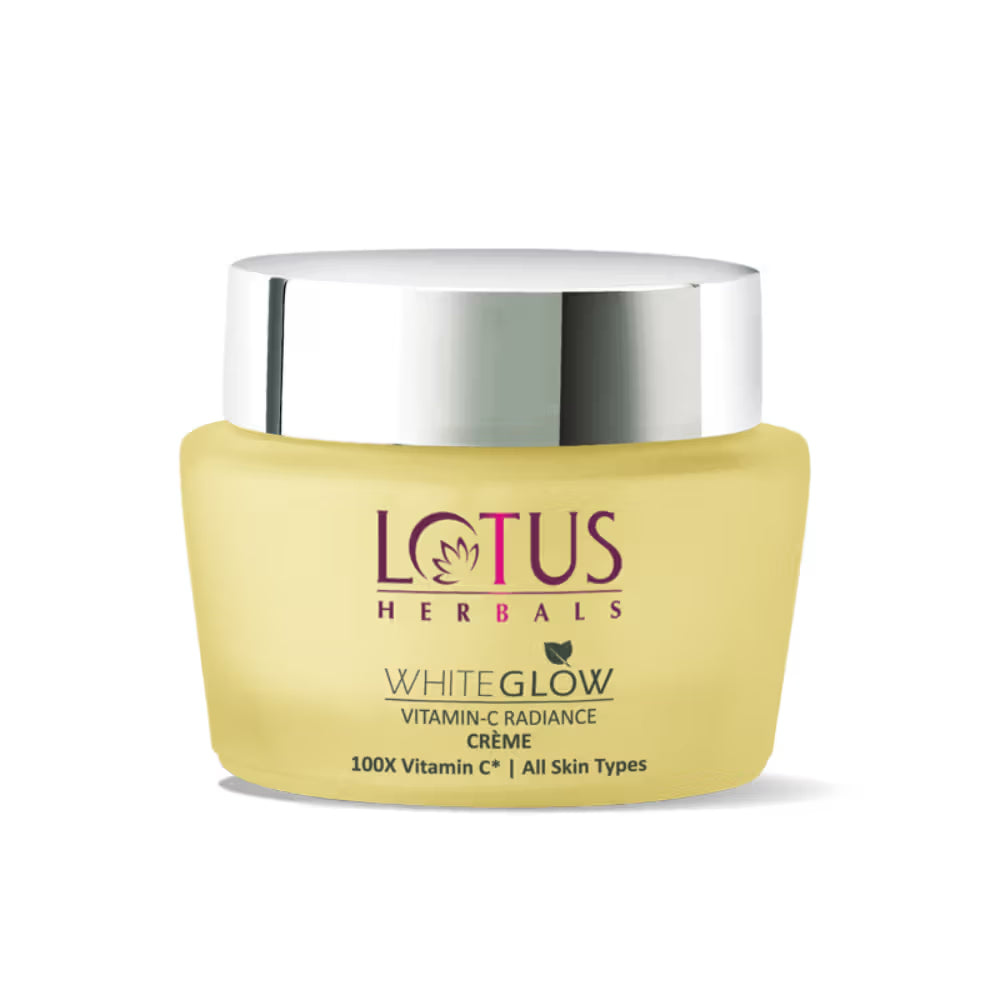 Lotus Herbals Whiteglow Vitamin C Radiance Face Cream SPF 20 Reduces Dark Spots & Paraben-Free