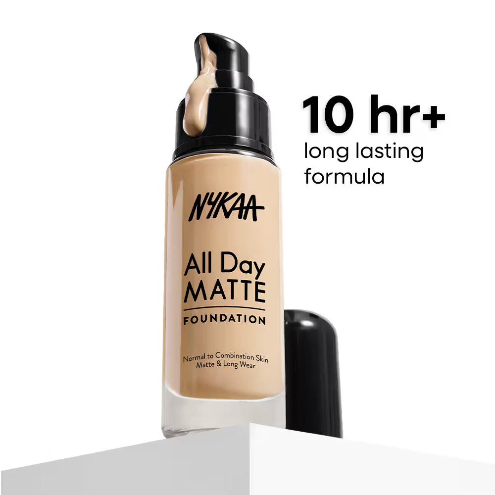 Nykaa All Day Matte Long Wear Liquid Foundation