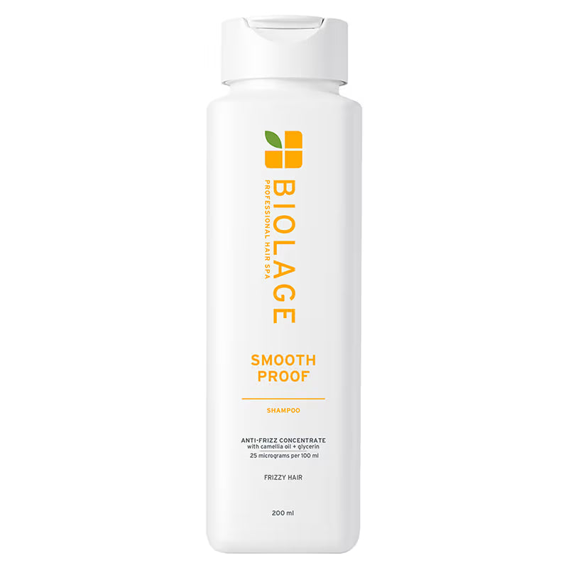 Biolage Smoothproof Anti-Frizz Shampoo with Camellia oil and Glycerin for 72HR Frizz Control