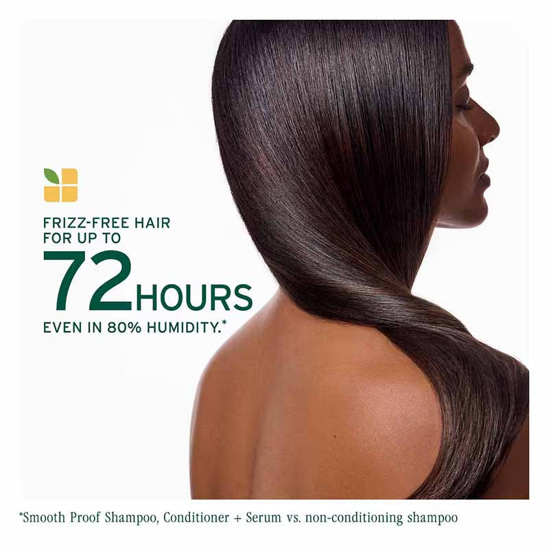 Biolage Smoothproof Anti-Frizz Conditioner with Camellia oil and Glycerin for 72HR Frizz Control