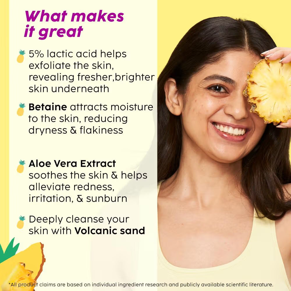 Plix Pineapple 5% Lactic Acid Body Wash