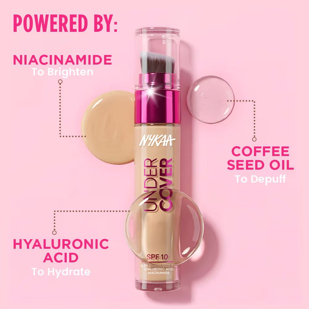 Nykaa Undercover Multi-Use Full Coverage Concealer