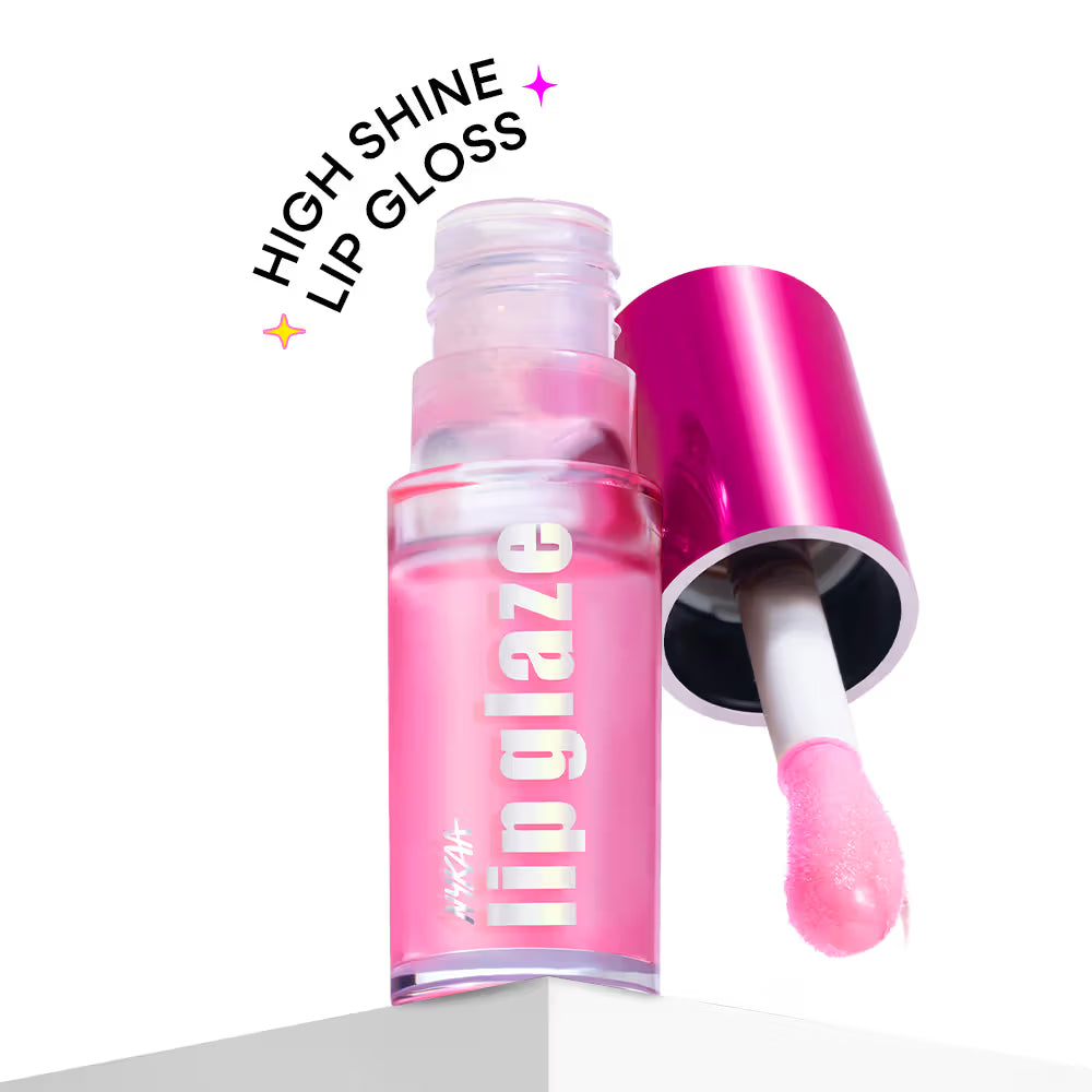 Nykaa Cosmetics Lip Glaze High Shine And Pigment Lip Gloss Oil