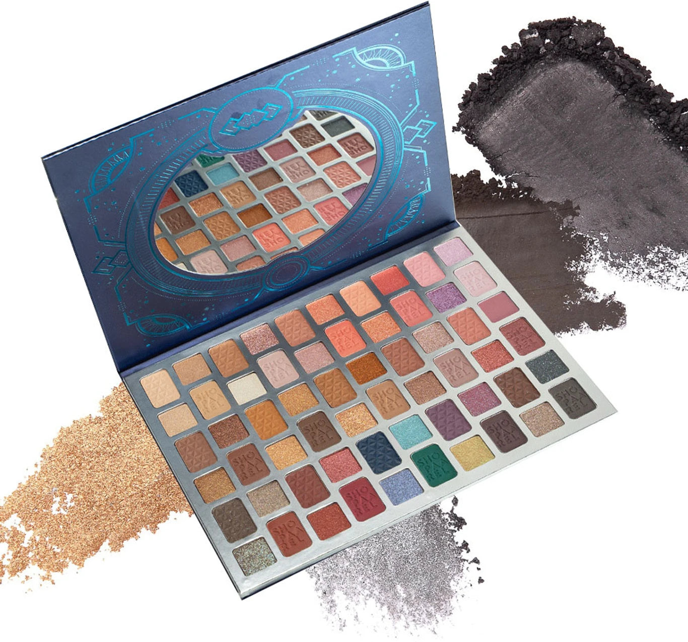 SHOPAAREL Harmony Eyeshadow Palette, 60-Shade,
