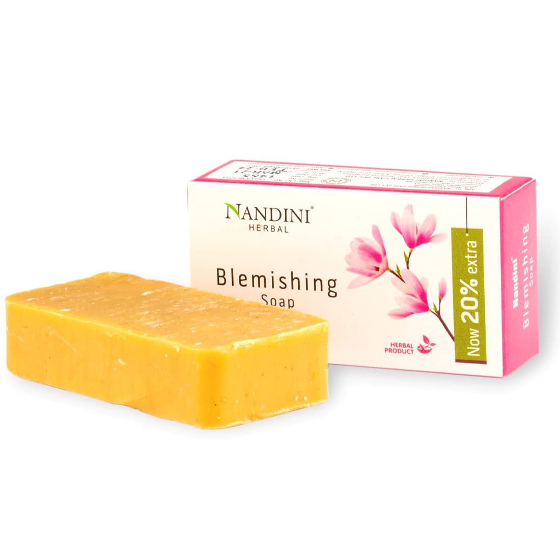 Nandini Herbal Blemishing Soap Enriched With Sandalwood Oil for Man & Women, 30gm