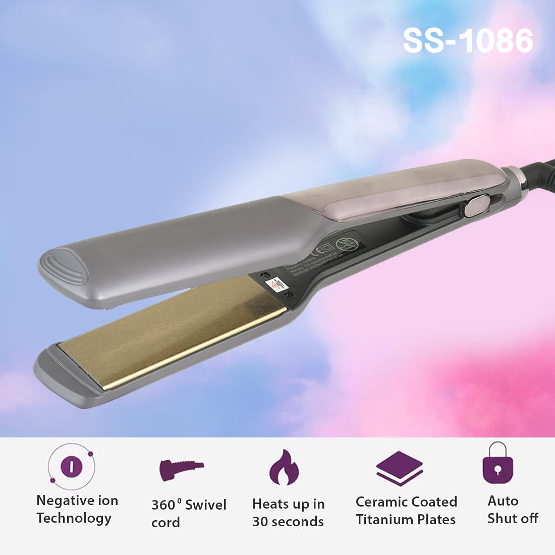 Seesky SS-1086 Hair Straightener
