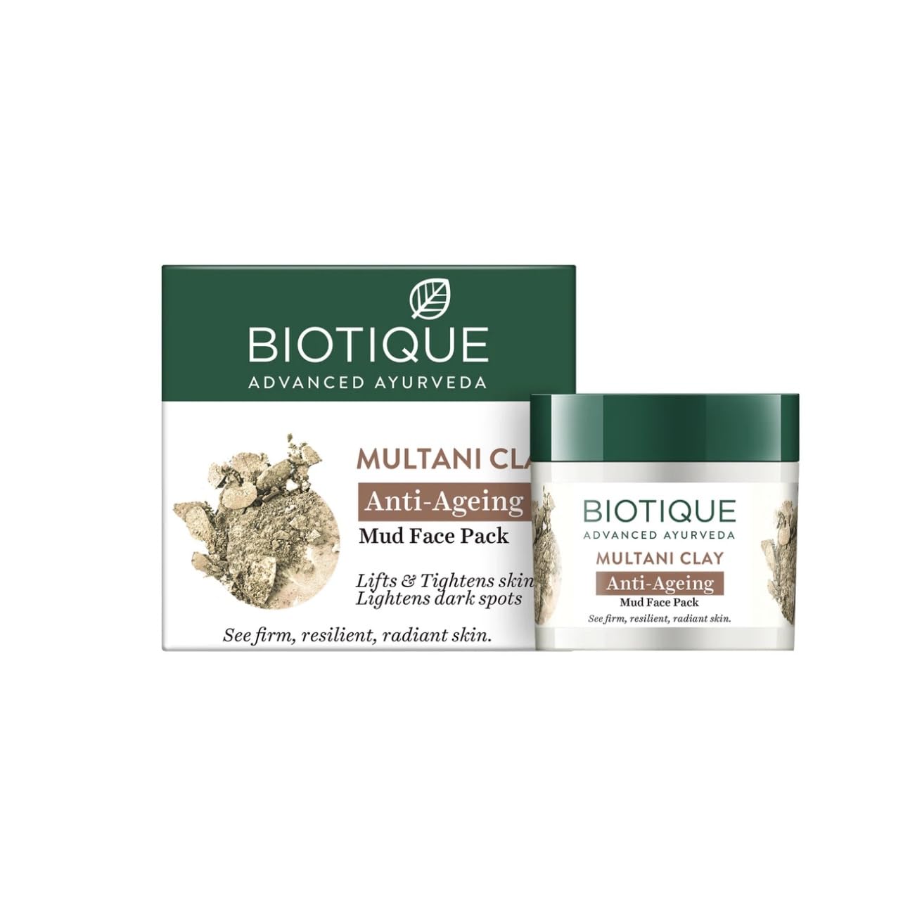 Biotique Multani Clay Anti Ageing Mud Face Pack for All Skin Types