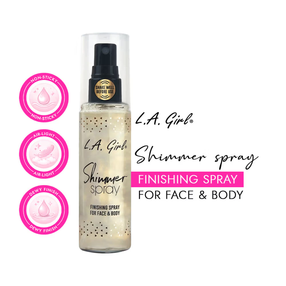 L.A Girl Shimmer Spray - Rose Gold