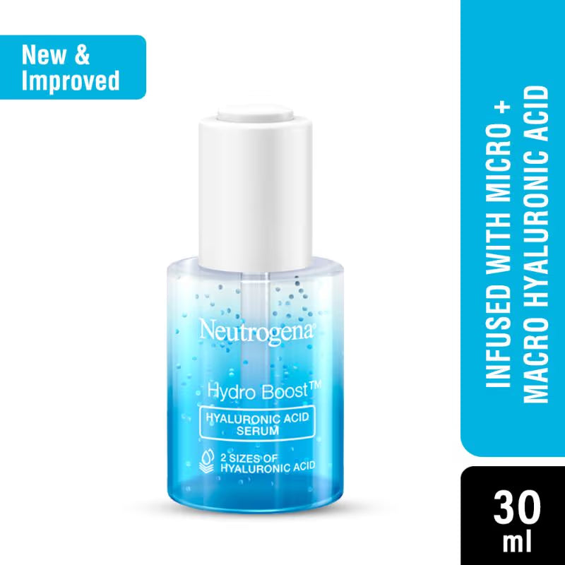Neutrogena Hydro Boost Hyaluronic Acid Moisturizing Face Serum with Vitamin B5