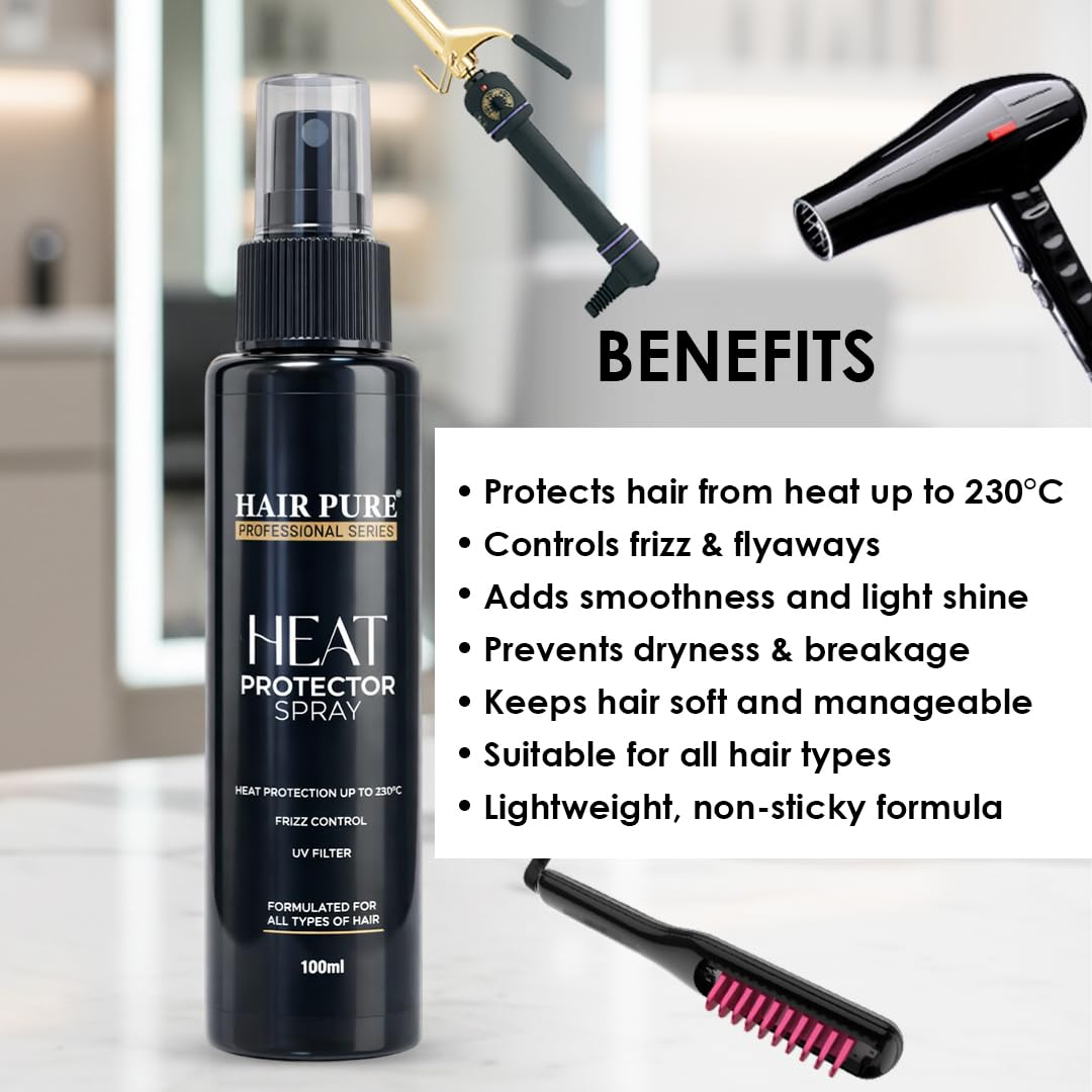Hair Pure Heat Protector Spray