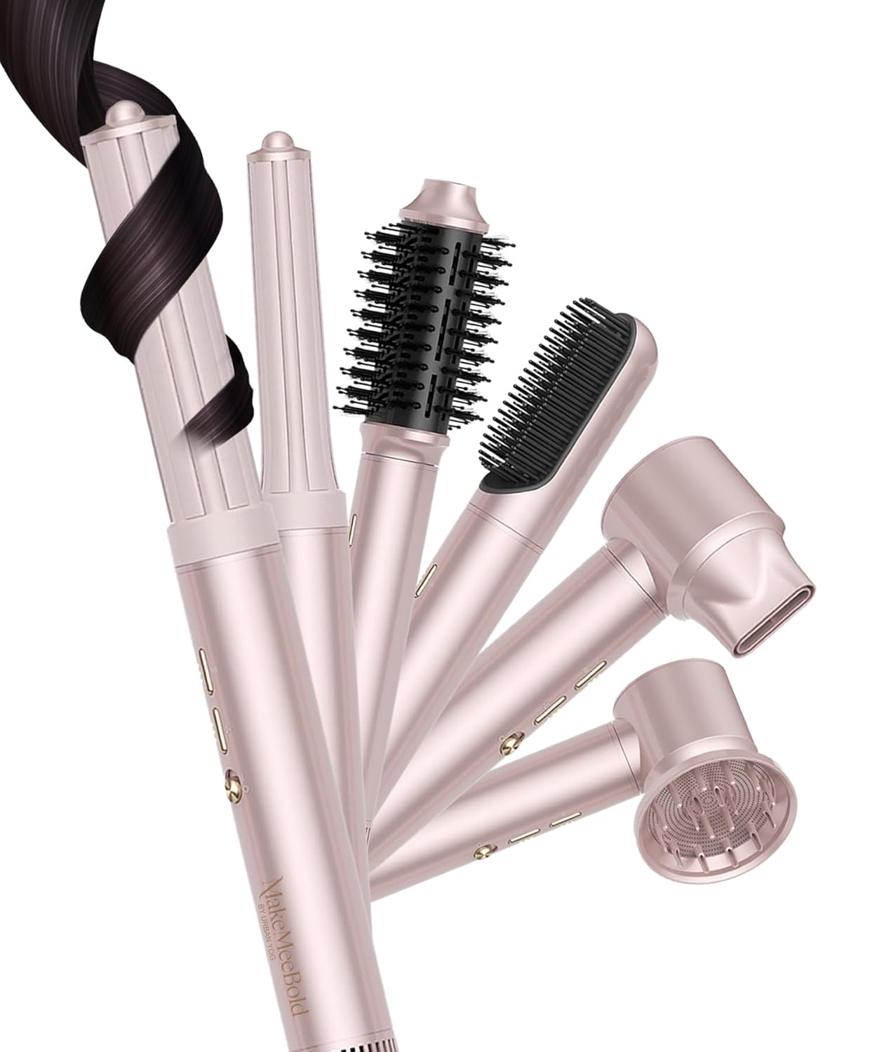 Make Mee Bold AirCurl & Multistyler 7X – Hair Styler for Women