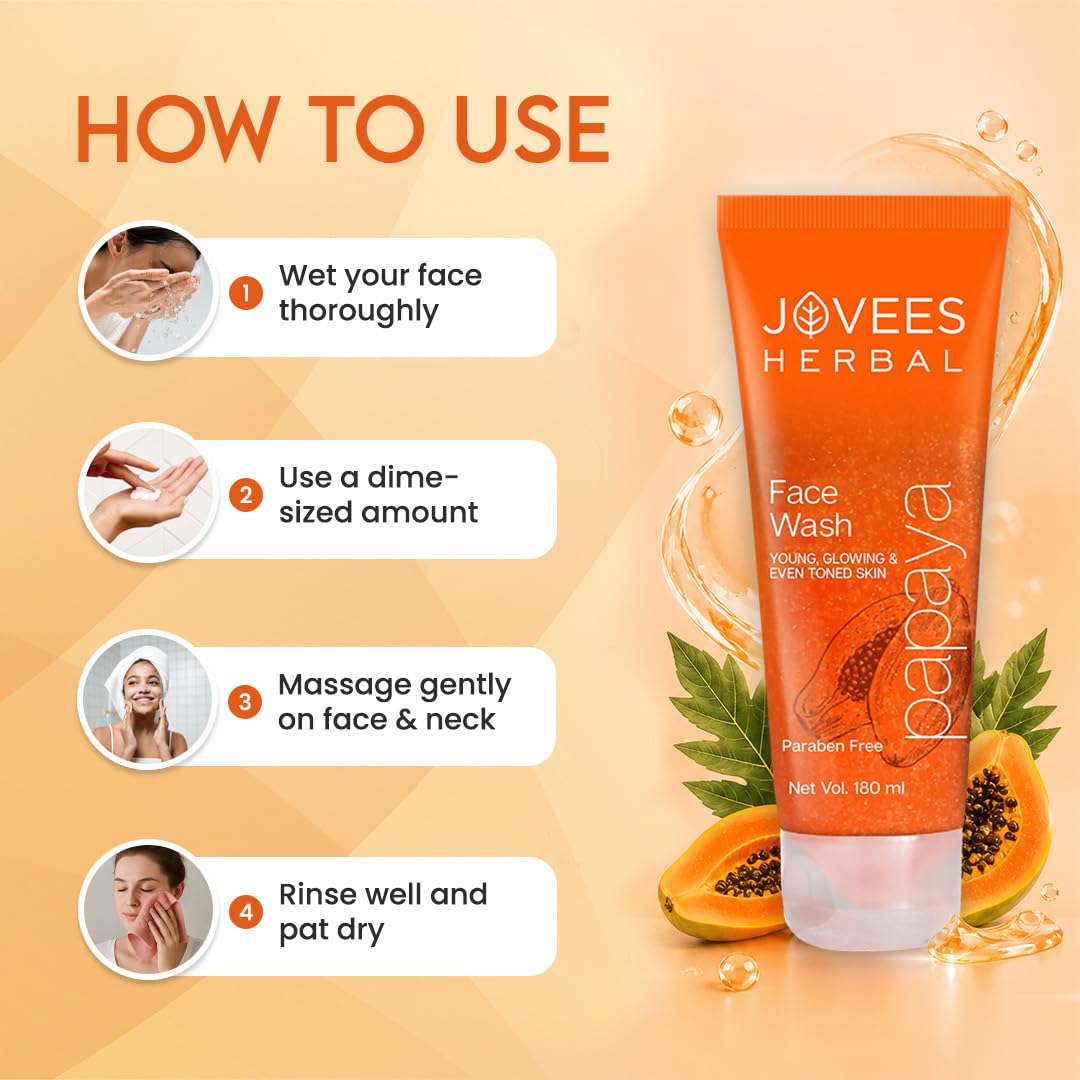 Jovees Herbal Papaya Face Wash