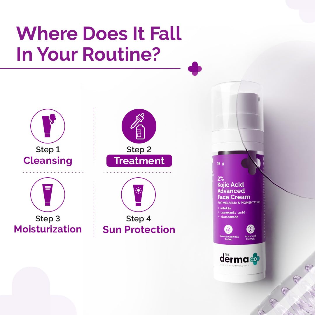 The Derma Co 2% Kojic Acid Advanced Face Cream
