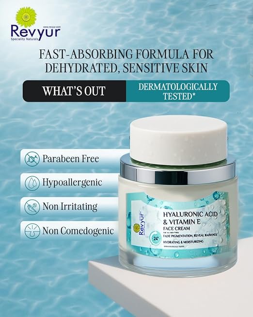 Revyur Vitamin E & Hyaluronic Acid Face Cream