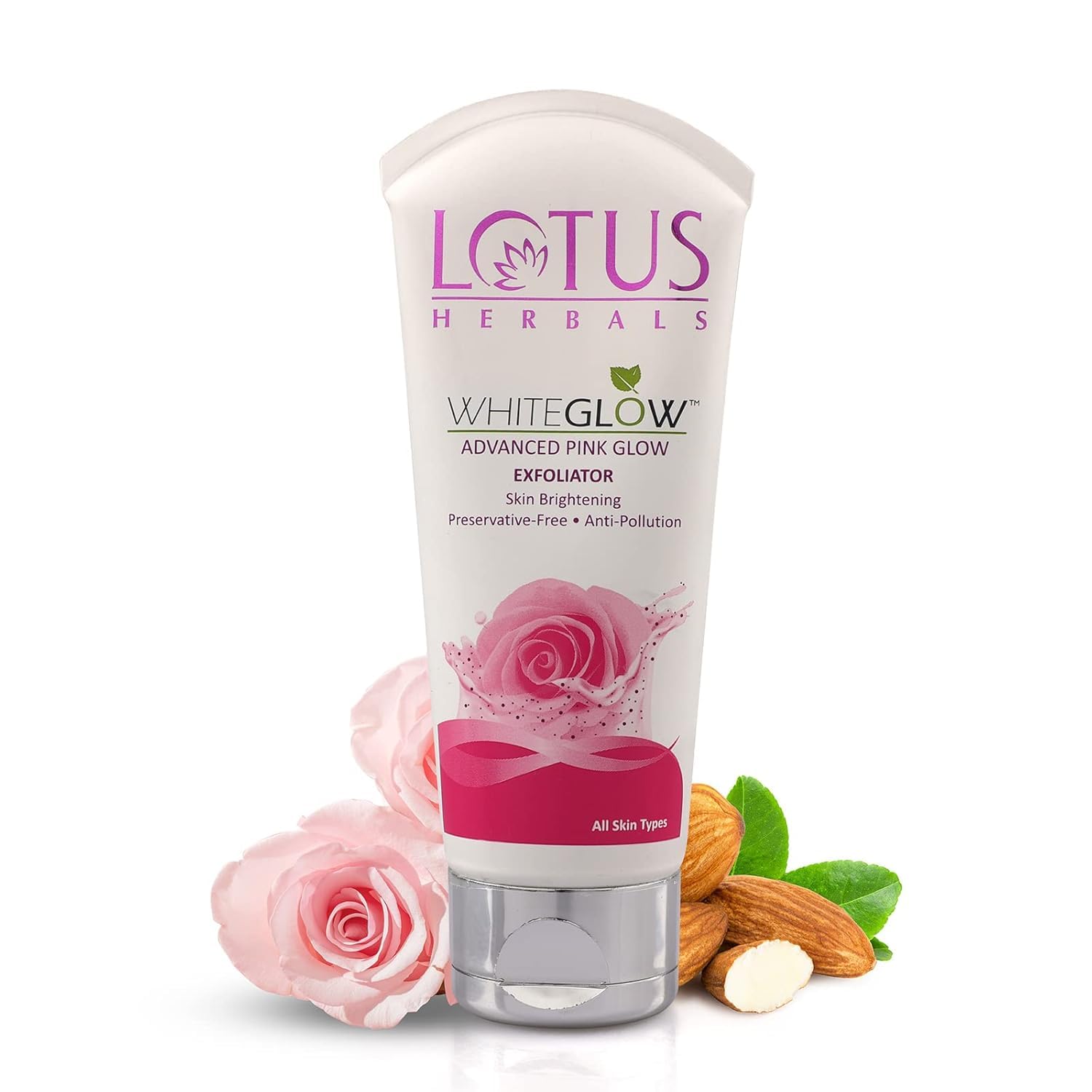 Lotus Herbals Whiteglow Advanced Pink Glow Exfoliator Facewash
