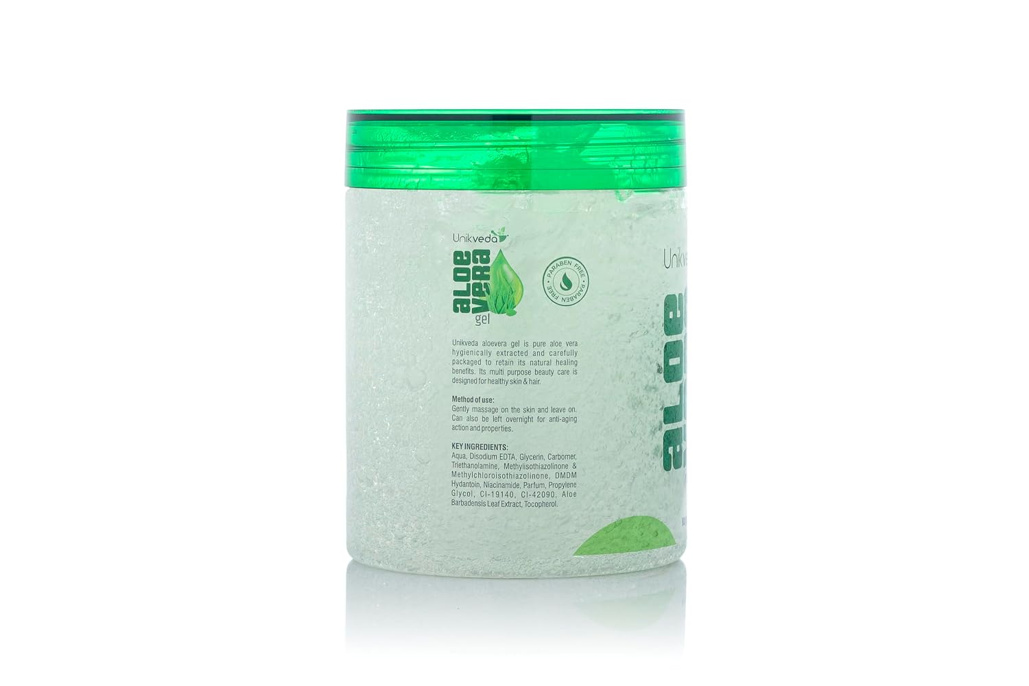 UNIKVEDA Aloe Vera Gel with Vitamin E for Refreshing, Moisturizing n Soothing Skin for Women n Men_800gm