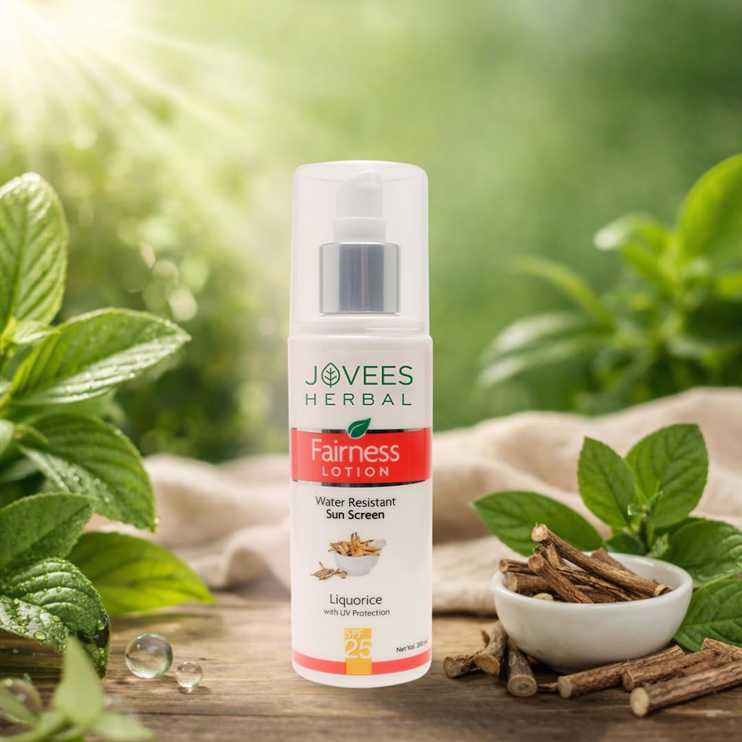 Jovees Herbal Sunscreen Fairness SPF 25 Lotion for Face