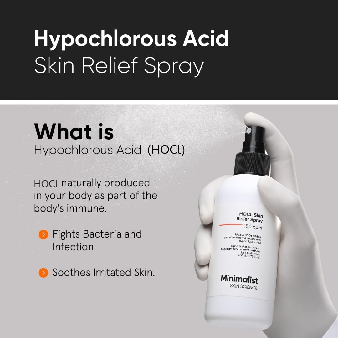 HOCl Skin Relief Spray 150ppm