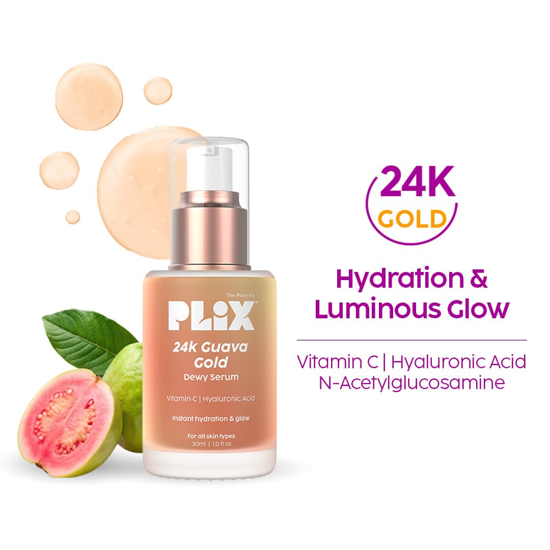 The Plant Fix Plix 24K Guava Gold Serum