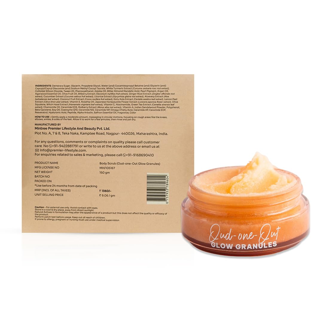 Mintree Oud Sugar Body Scrub